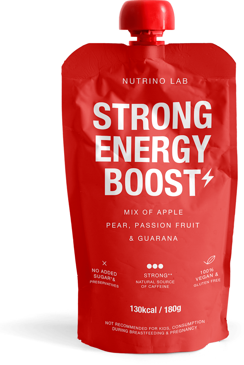 Nutrino Lab ENERGY BOOST MIX piure mar, pere,fructul pasiunii,guarana ...