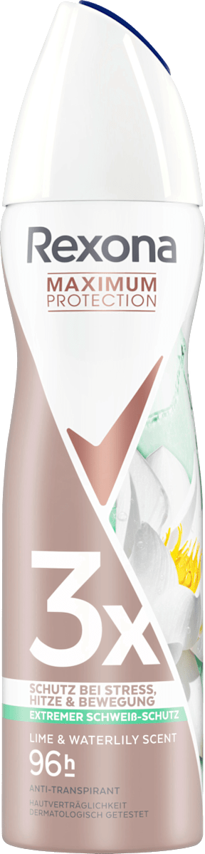 Rexona Lily Fresh Antitranspirant 200 Ml – 72h Schutz Für Damen, Mit MotionSense
