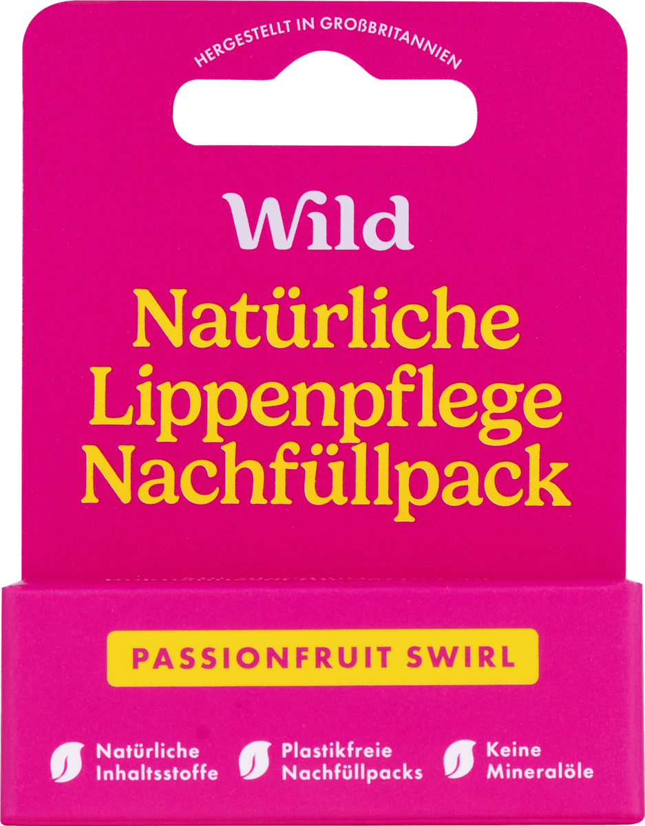 Wild Lippenpflege Refill Passionfruit Swirl, 4,5 g | dm.at