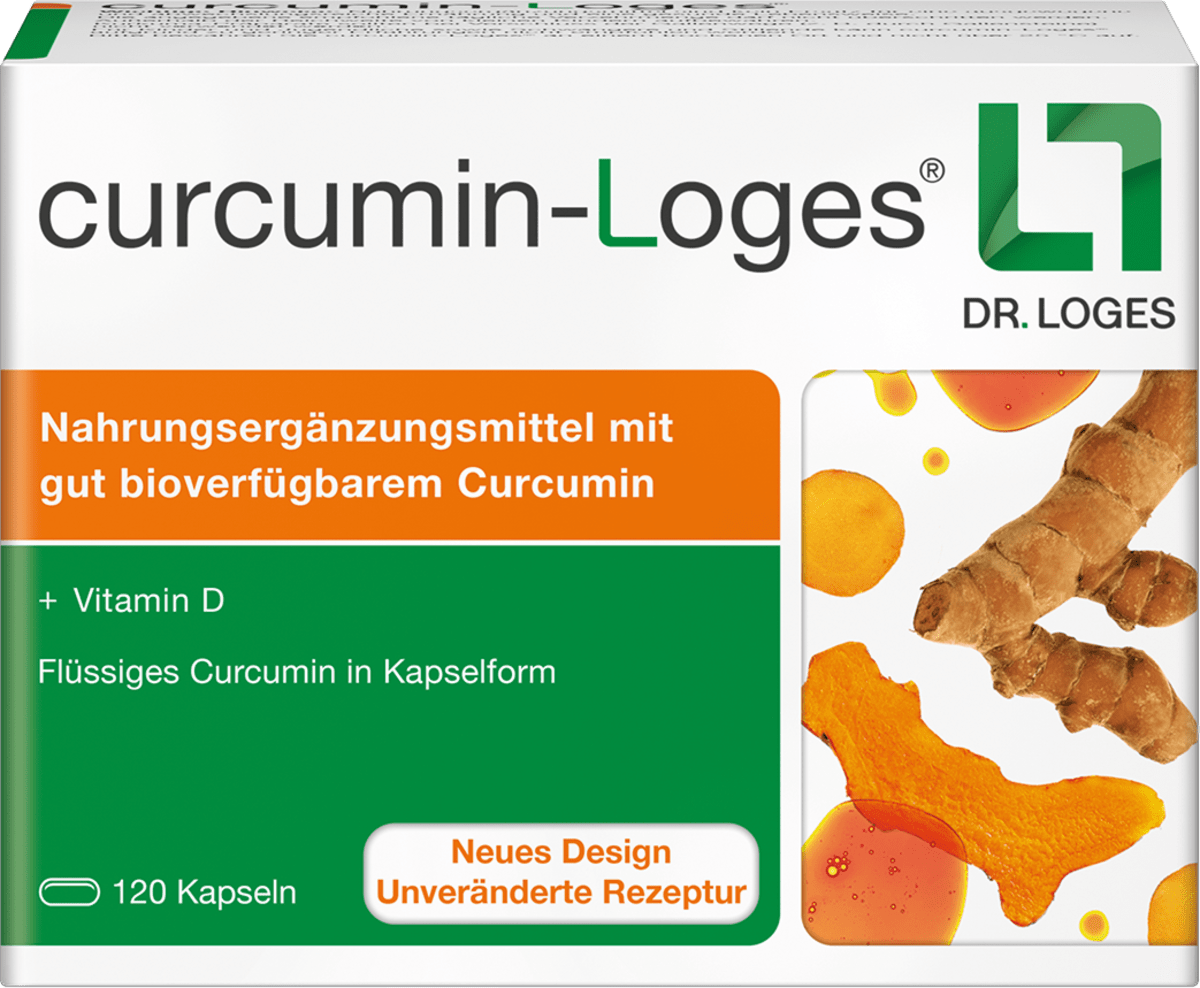 curcumin-Loges curcumin-Loges Kapseln 120 St, 123,6 g dauerhaft günstig ...