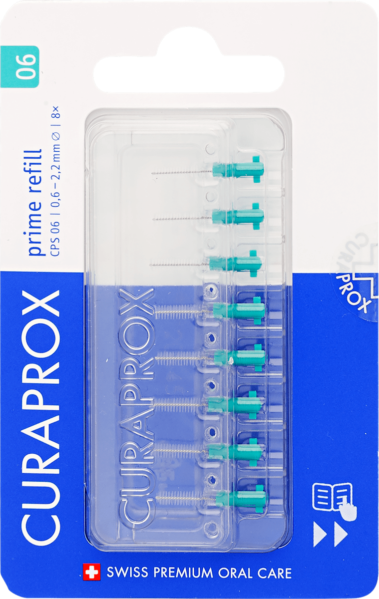CURAPROX Fogköztisztó utántöltő CPS06, 8 db | dm.hu