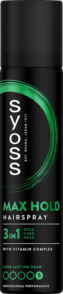 syoss Fixativ de păr MAX HOLD, 75 ml | dm.ro