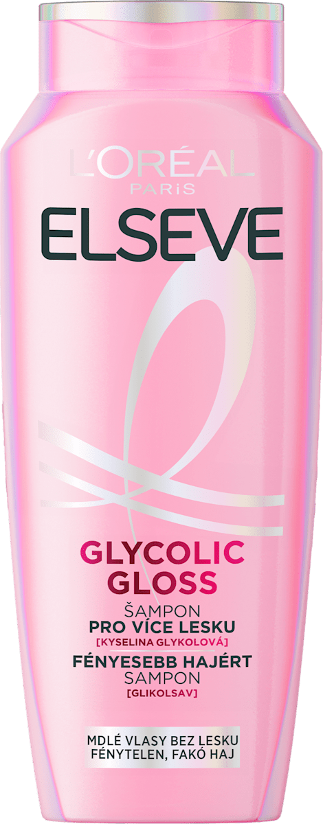 L'ORÉAL PARiS ELSEVE šampon na vlasy Glycolic Gloss, 250 ml | dm.cz