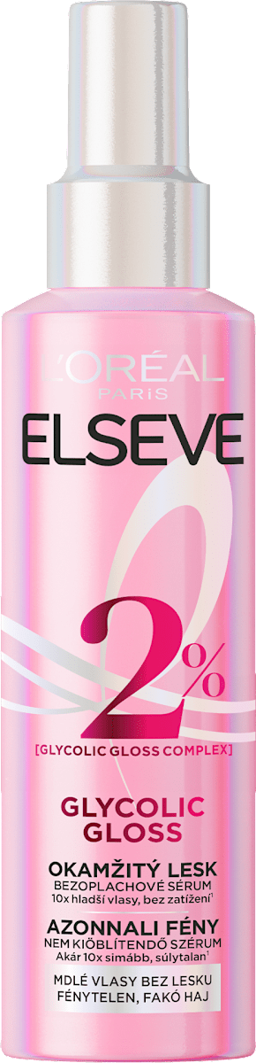 L'ORÉAL PARiS ELSEVE sérum na vlasy Glycolic Gloss, 150 ml | dm.cz