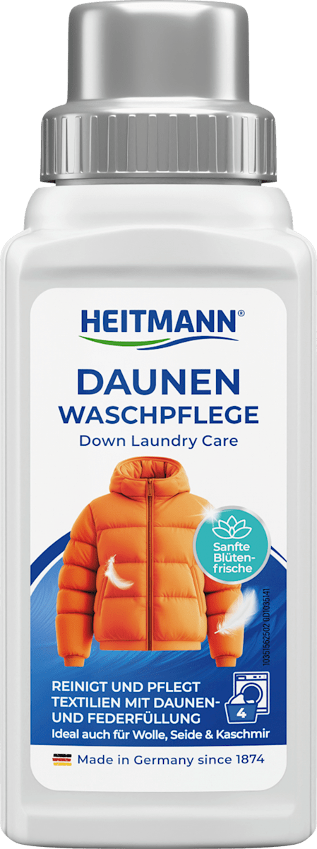 Daunenwaschmittel Daunenjacke Waschmaschine HEITMANN Daunen