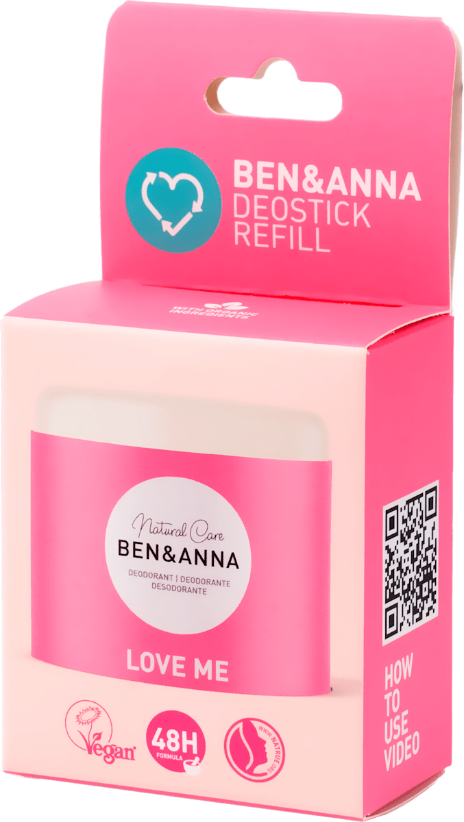 BEN&ANNA Deo stick Love Me – refill, 40 g
