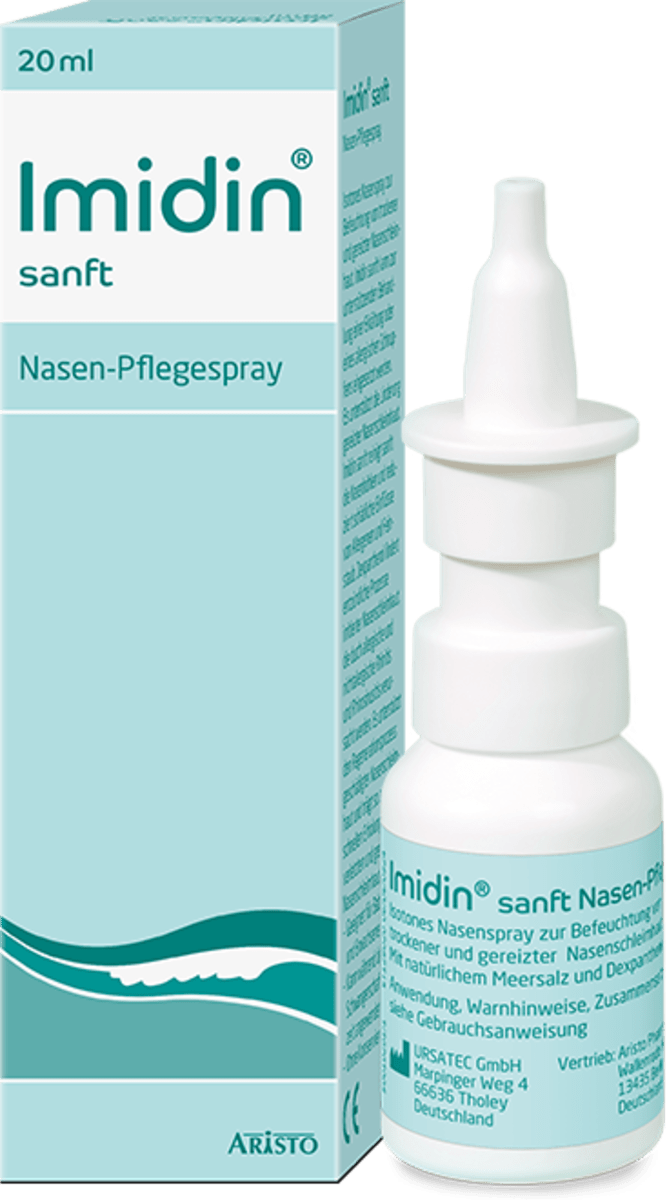 ARISTO Imidin sanft Nasen-Pflegespray, steril, 20 ml dauerhaft günstig ...