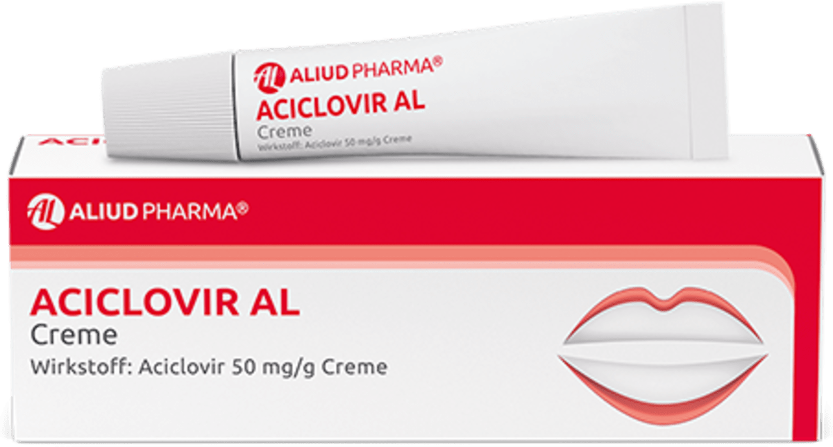 ALIUD PHARMA Aliud Pharma Aciclovir AL Creme 50 mg/g, 2 g dauerhaft ...