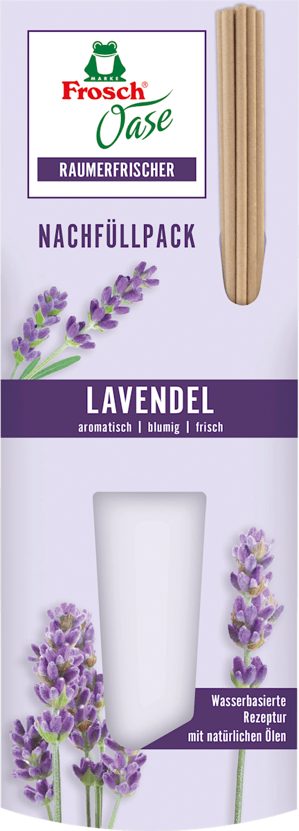 Frosch Duftstäbchen Raumerfrischer Nachfüllpack Lavendel, 90 ml dauerhaft günstig online kaufen