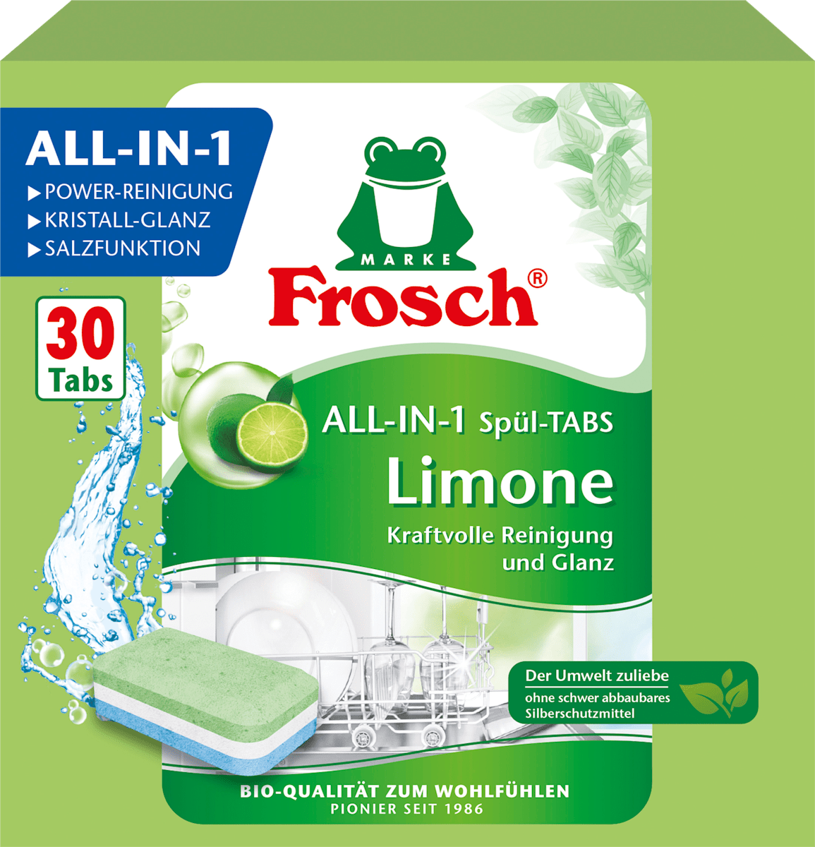 Frosch Spül-Tabs All in 1, 30 St dauerhaft günstig online kaufen | dm.de