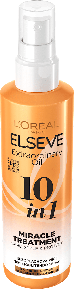 L'ORÉAL PARiS ELSEVE olej na vlasy Extraordinary 10 v 1, 150 ml | dm.cz