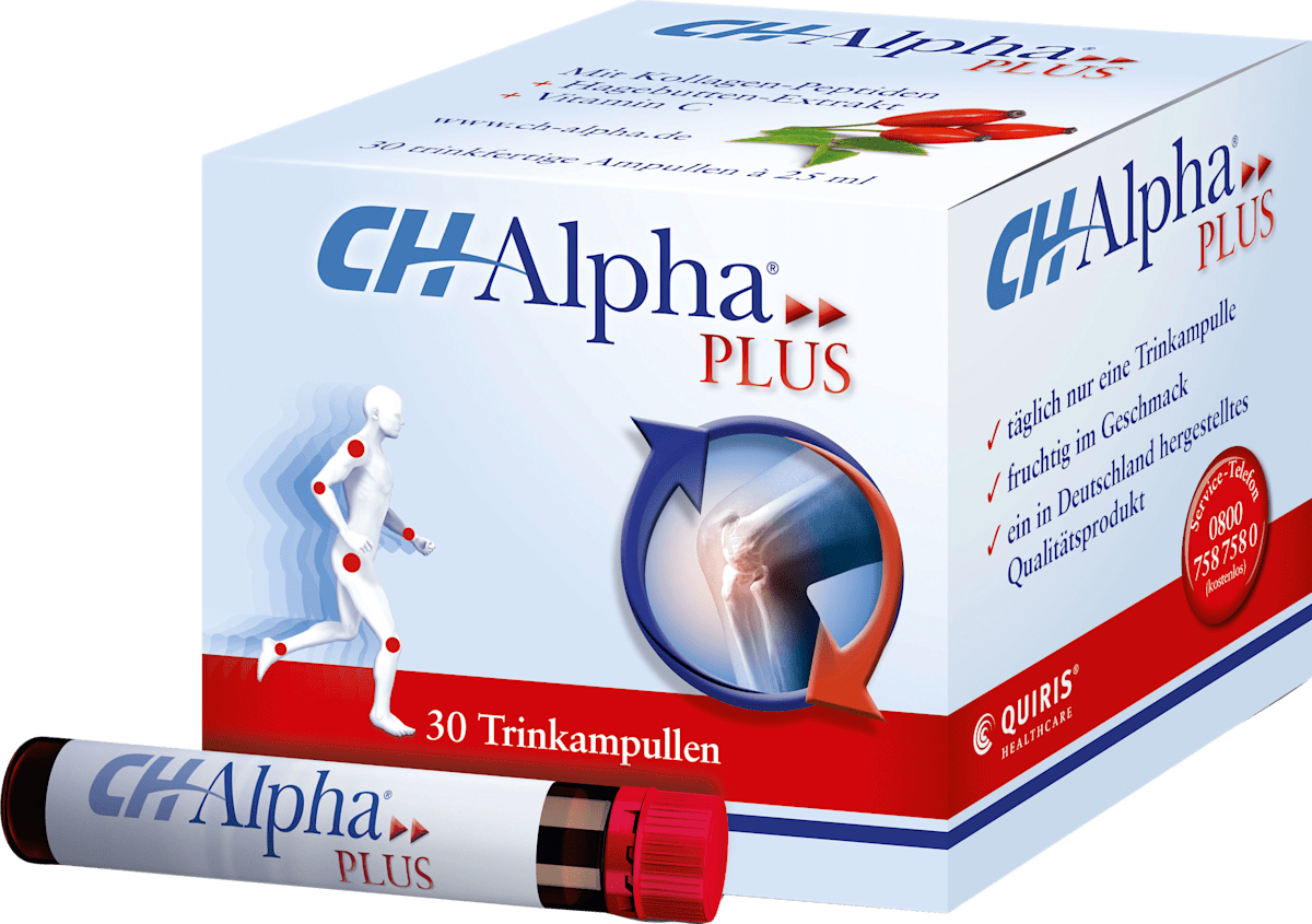 CH Alpha CH-Alpha PLUS GelenkKollagen Trinkampullen 30x25 ml, 750 ml ...