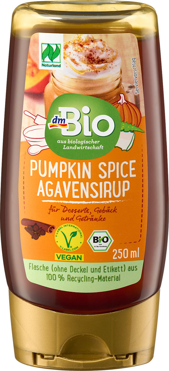 Agavensirup Pumpkin Spice, 250 ml