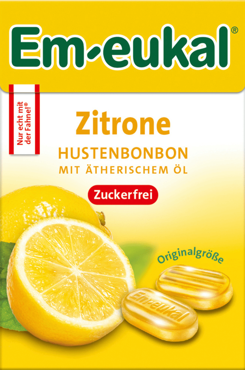 Em-eukal Bonbon Minis, Zitrone, zuckerfrei, 50 g dauerhaft günstig ...