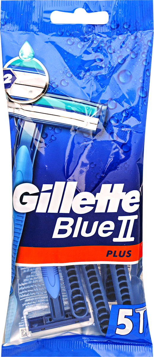 Gillette Blue II plus férfi eldobható borotva, 5 db | dm.hu