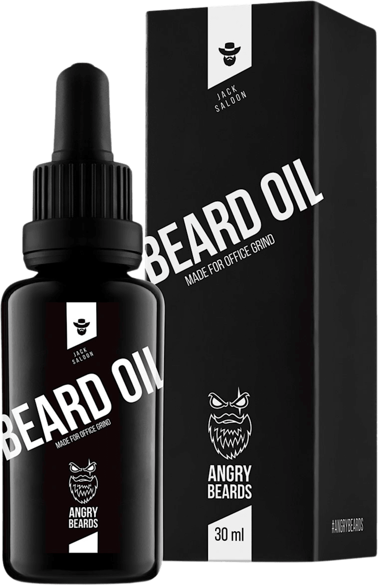 ANGRY BEARDS olej na vousy Jack Saloon, 30 ml | dm.cz