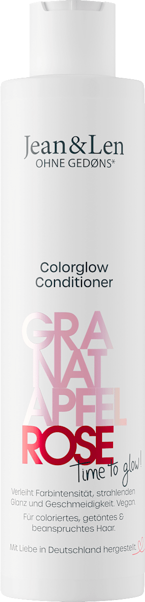 Jean & Len Conditioner Colorglanz Mit Arganöl & Feige – Für Coloriertes Haar, Vegan & Ohne Silikone, 300 Ml (2er Pack)