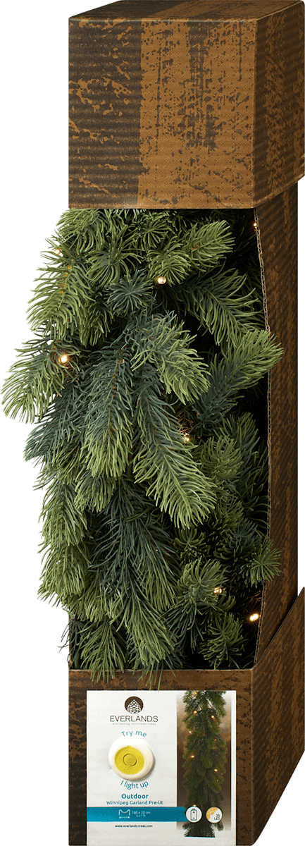 Dekorieren & Einrichten LED Tannengirlande, Indoor & Outdoor (180 cm), 1 St dauerhaft günstig online kaufen
