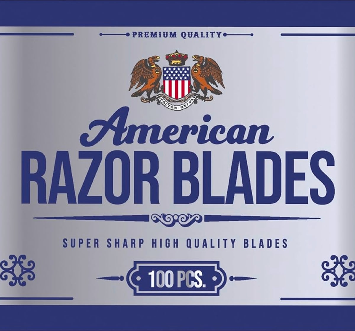 American RAZOR BLADES náhradní žiletky na holení, 100 ks | dm.cz