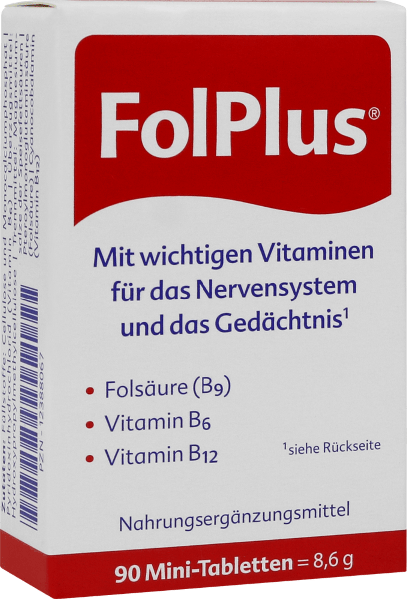 FolPlus FolPlus 90 St, 8,6 g dauerhaft günstig online kaufen | dm-med