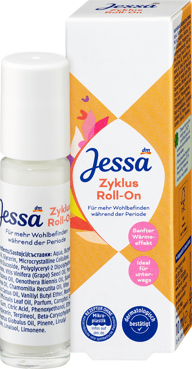Jessa Roll-on pentru confort menstrual, 10 ml