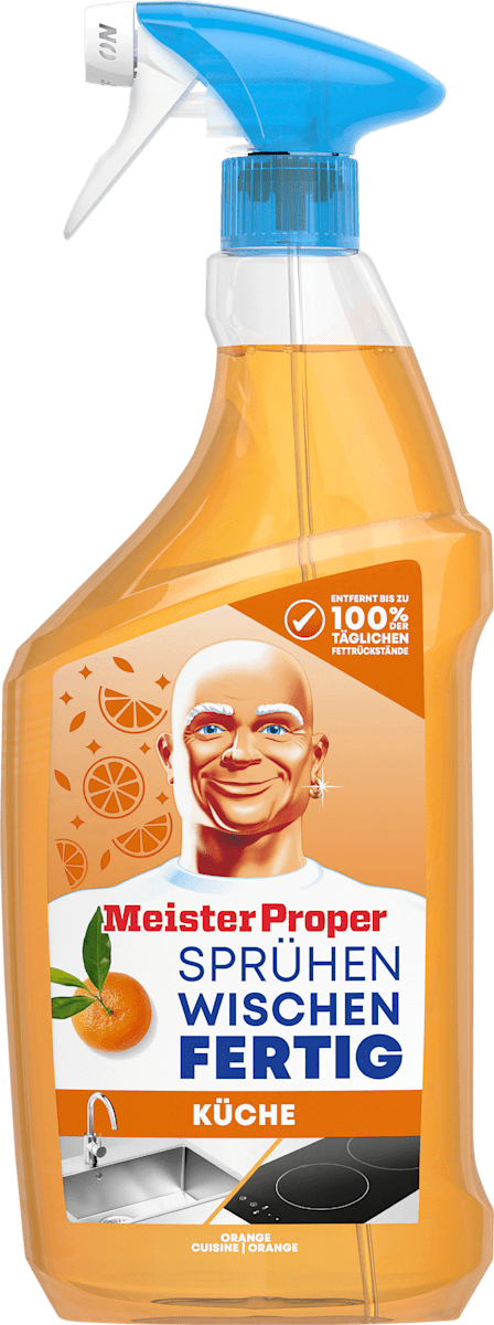 Meister Proper Küchenreiniger Fettentferner Orange, 800 ml dauerhaft günstig online kaufen