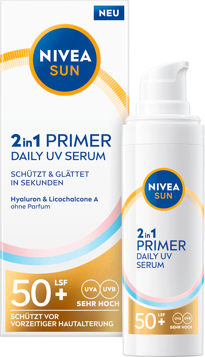 Nivea Schutzmilch LSF 30 Für Erwachsene – 2 X 50 Ml, Reiseformat, Wasserfest
