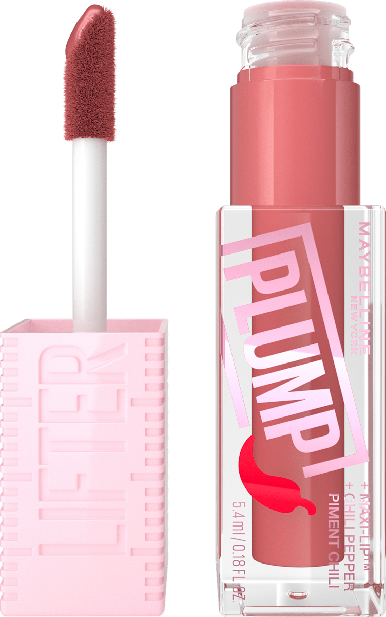 Maybelline New York Colorama Lipgloss In Nude Is Chic – 5 Ml, Glänzend Mit Glitzerpartikeln
