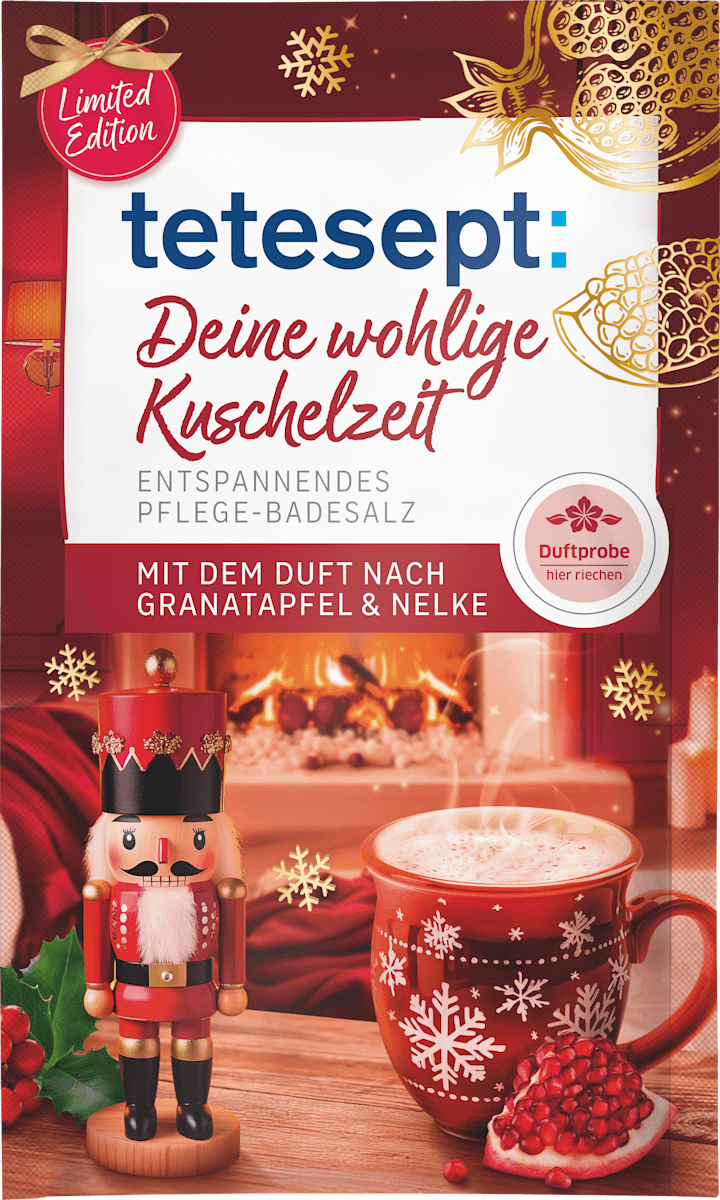 Grafik Werkstatt Badesalz 200 G – Mit Rosenduft, Vegan, In Kraftpapierverpackung (9 Cm Ø)
