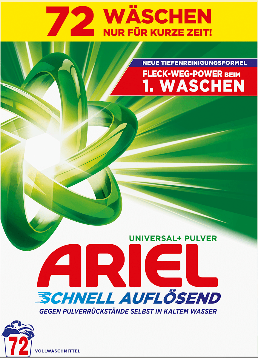 Waschpulver: Vollwaschmittel, Colorwaschmittel & Feinwaschmittel