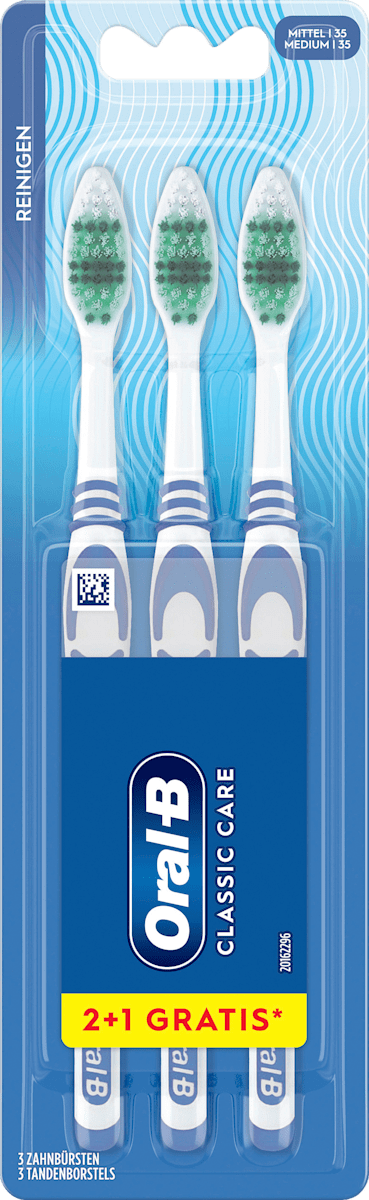 Oral-B Zahnbürste Classic Care mittel, 3 St dauerhaft günstig online kaufen | dm.de