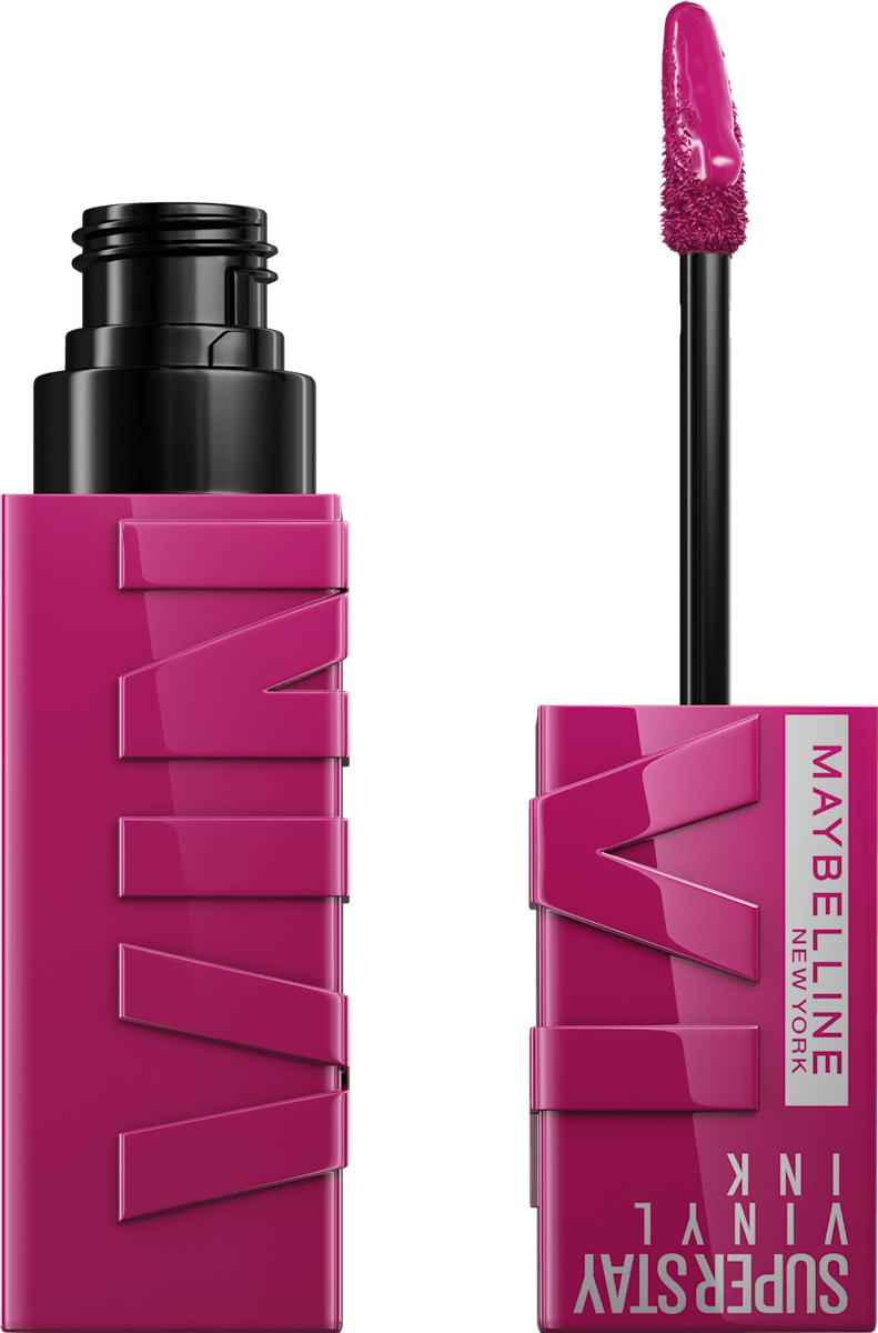 MAYBELLINE NEW YORK Lippenstift Super Stay Vinyl Ink Pink 170 Mashup ...
