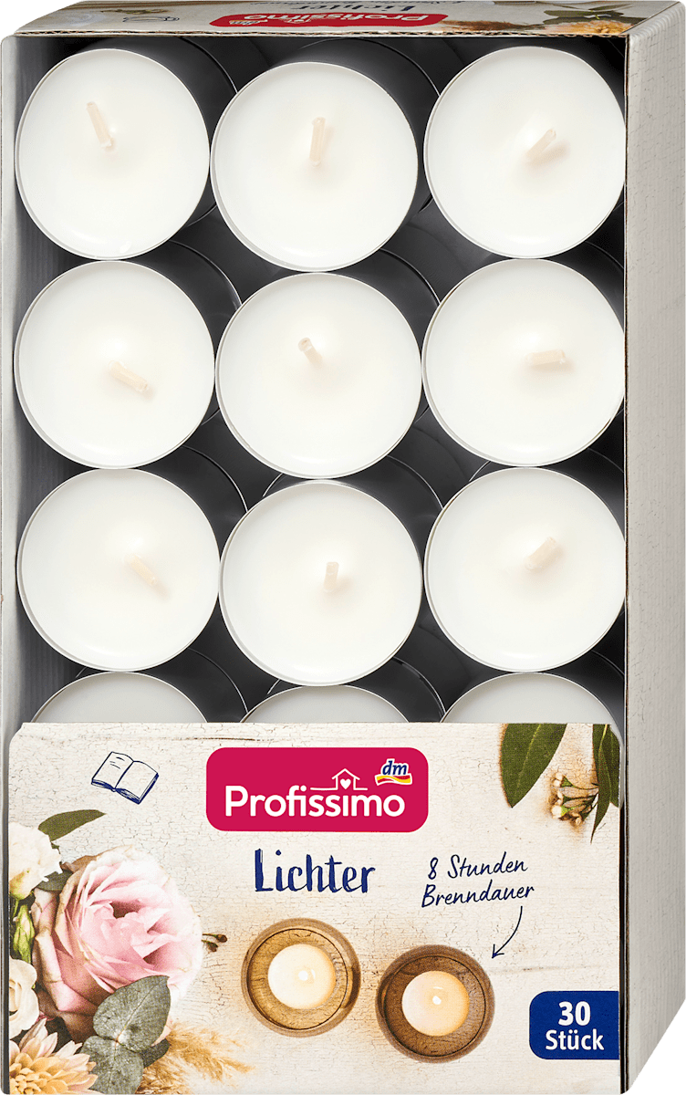 Profissimo Lichter 8h Alu, 30 St dauerhaft günstig online kaufen