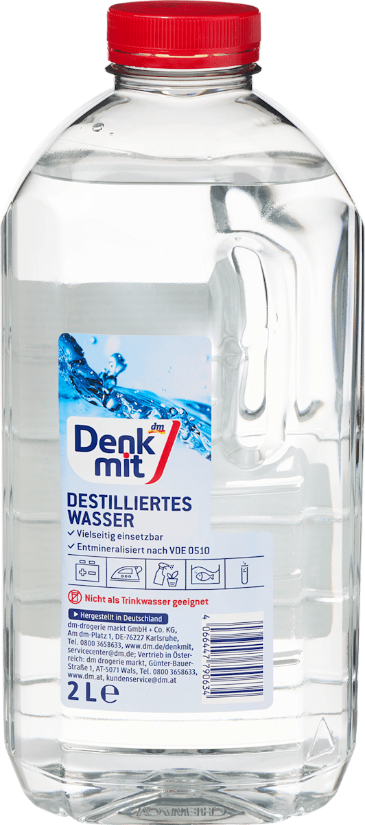 Destilliertes Wasser, 2 l