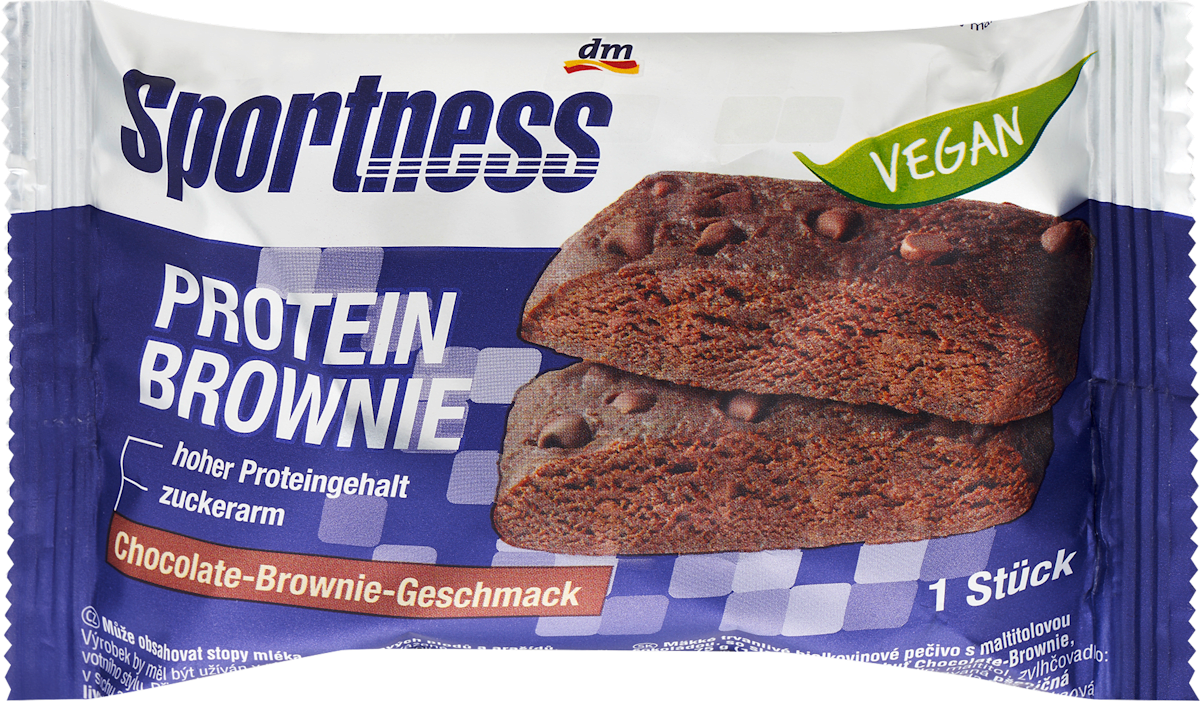 Protein Brownie, Chocolate Brownie Geschmack, vegan, 75 g