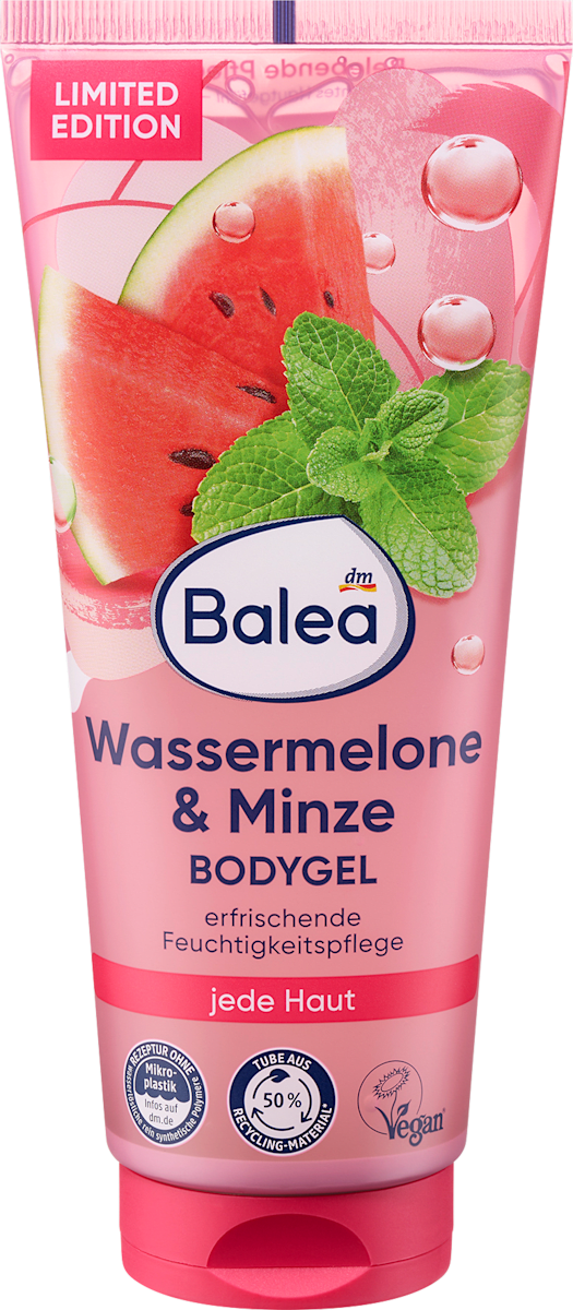 Bodygel Wassermelone & Minze, 200 ml