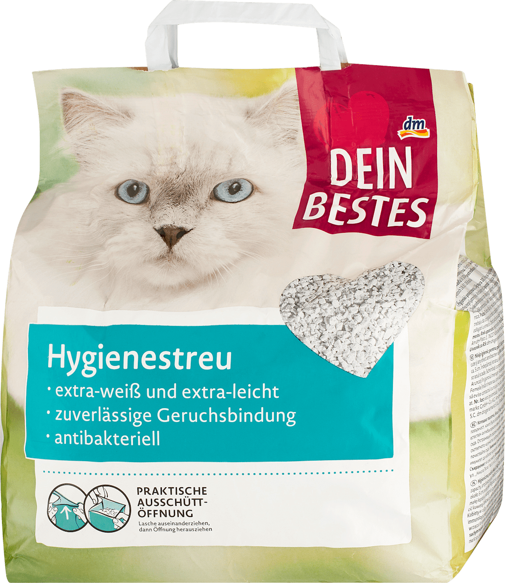 Katzenstreu Hygienestreu, antibakteriell, 10 l
