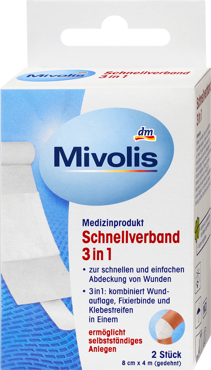 Schnellverband 3in1, 2 St