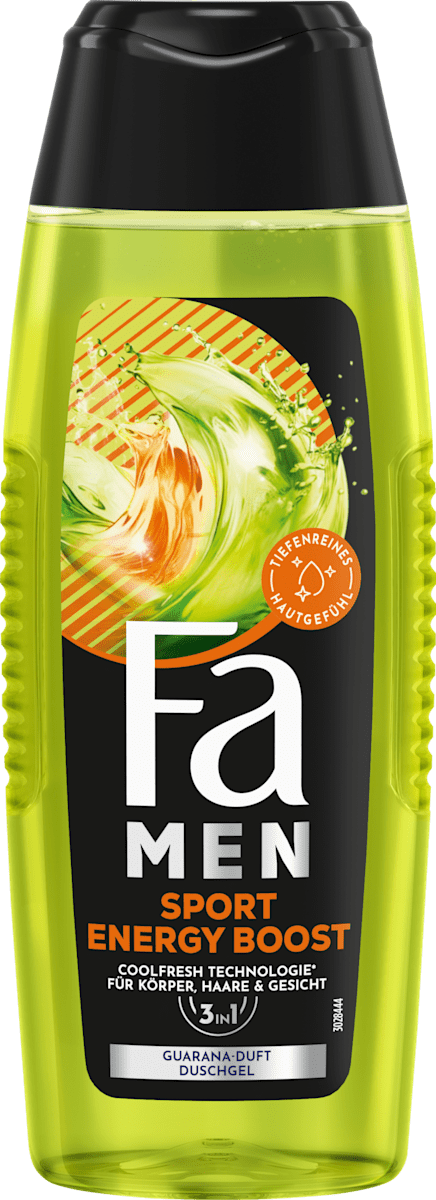 Duschgel Men Sport Energy Boost 3in1, 250 ml