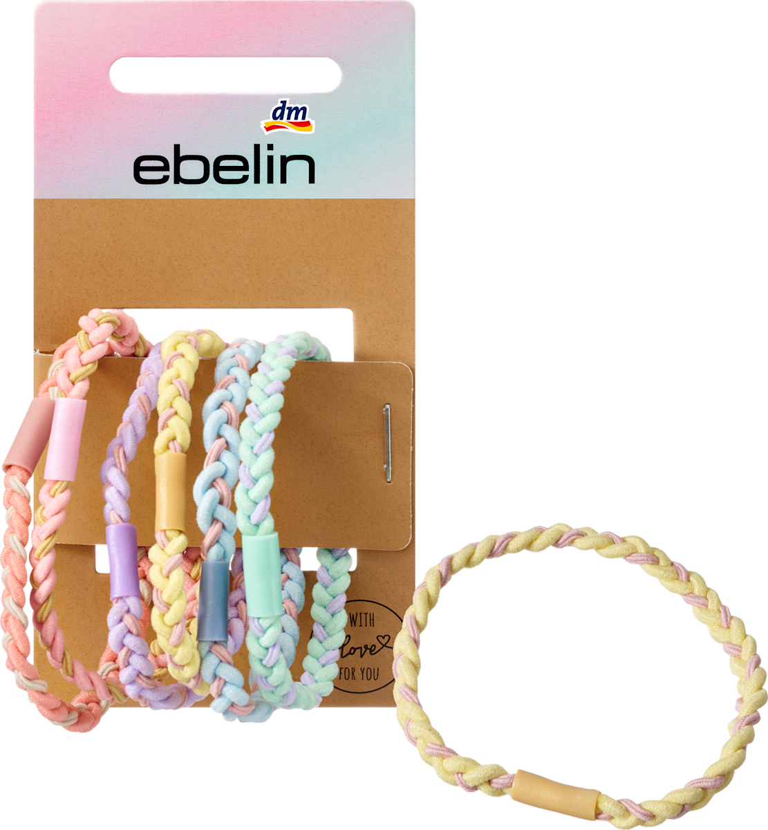 24 Stück Geflochtene Haargummis – Bunt, Elastisch, Für Dickes & Lockiges Haar