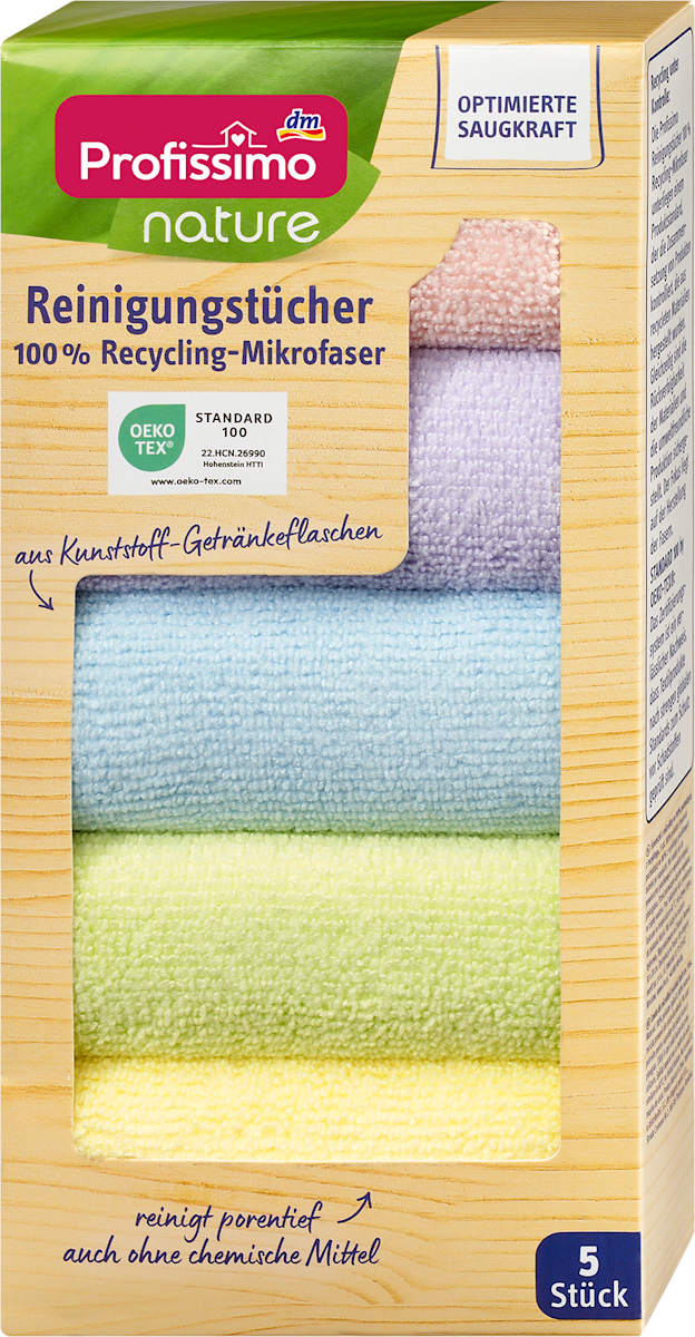 Marigold Panni In Microfibra Riciclata – Confezione Da 15 (5x3) – Let It Shine On And On – Multiuso E Lavabili - 3