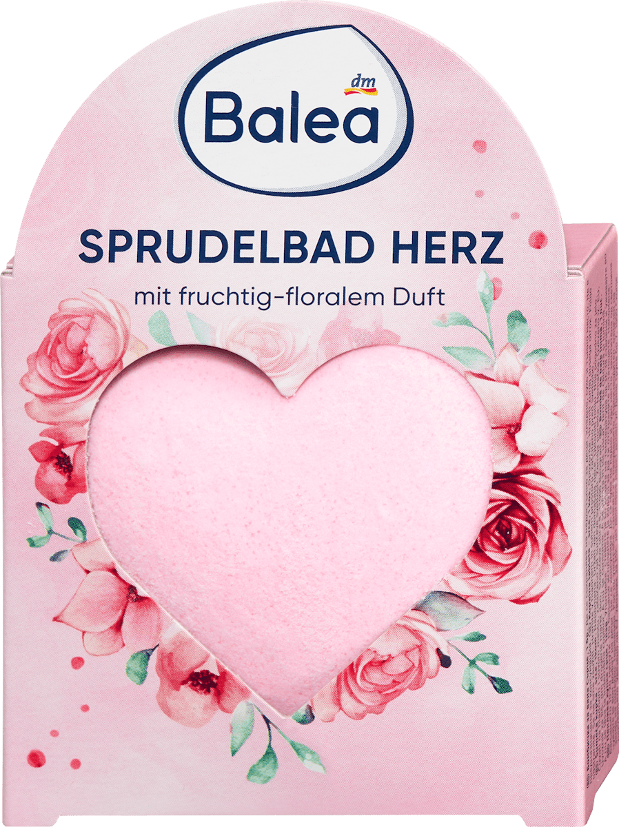 Badebombe Herz, 1 St
