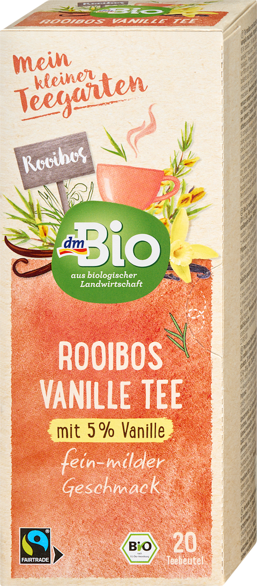 dmBio Rooibostee mit Vanille (20 Beutel), 30 g dauerhaft günstig online ...