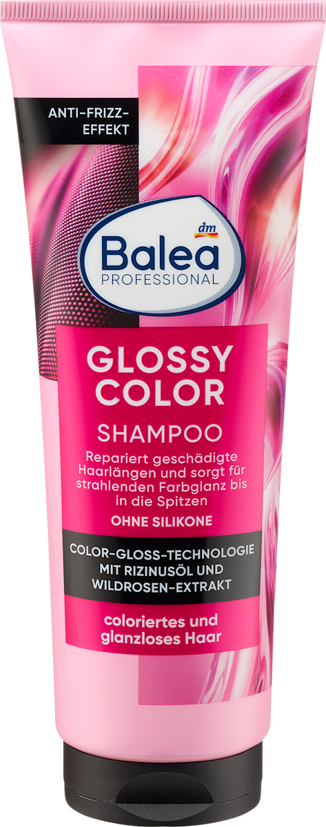 Balea PROFESSIONAL Shampoo Glossy Color, 250 ml dauerhaft günstig ...