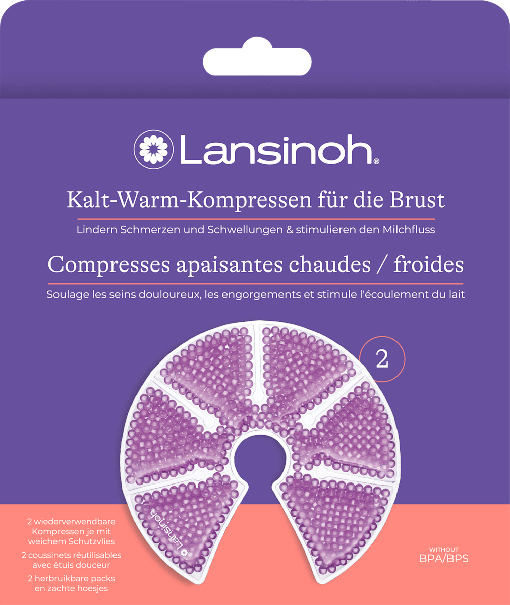 Lansinoh Kompressen Kalt & Warm für die Brust, 2 St dauerhaft günstig online kaufen