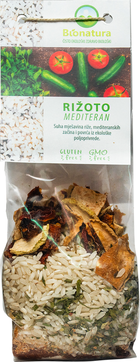 Bionatura Rižoto Mediteran, 250 g | dm Bosna i Hercegovina