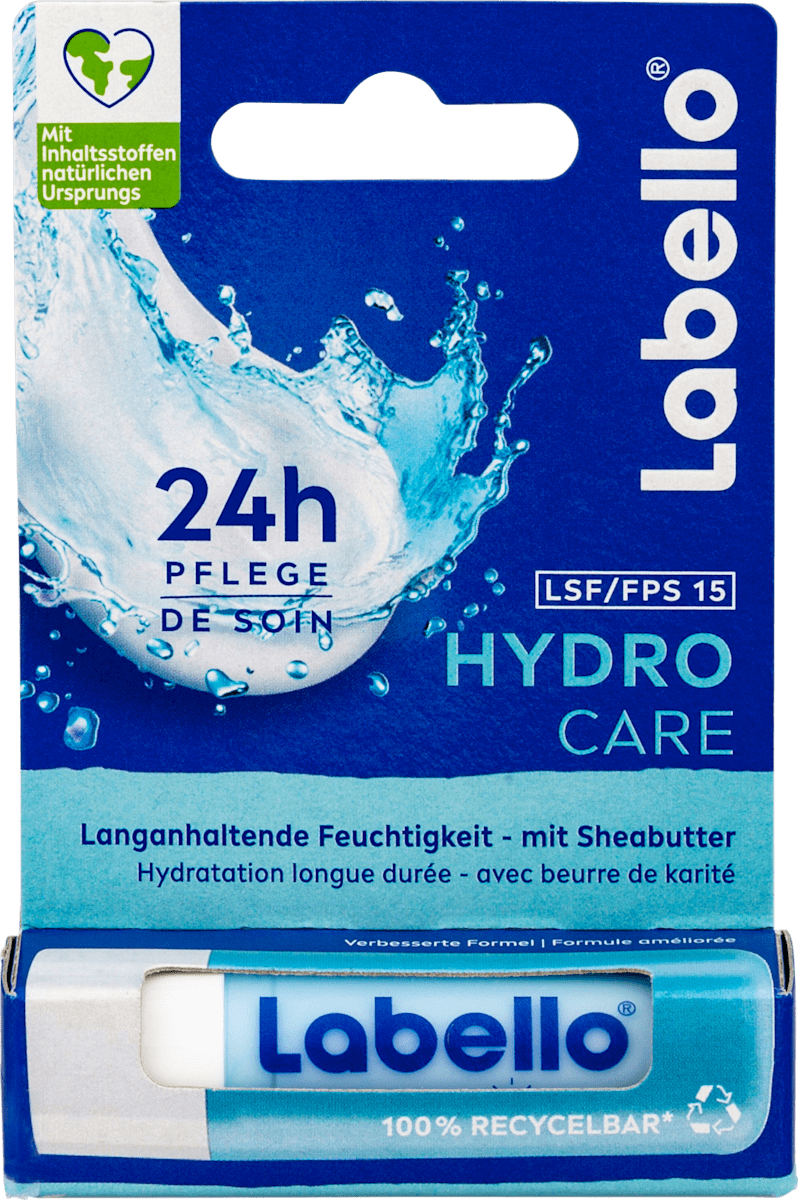 Labello Lippenpflege Stift Hydro Care LSF 15, 4,8 g | dm.at