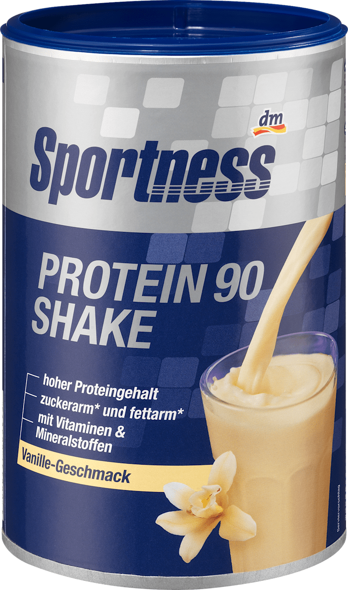 Proteinpulver, Protein Shake 90, Vanille Geschmack, 350 g