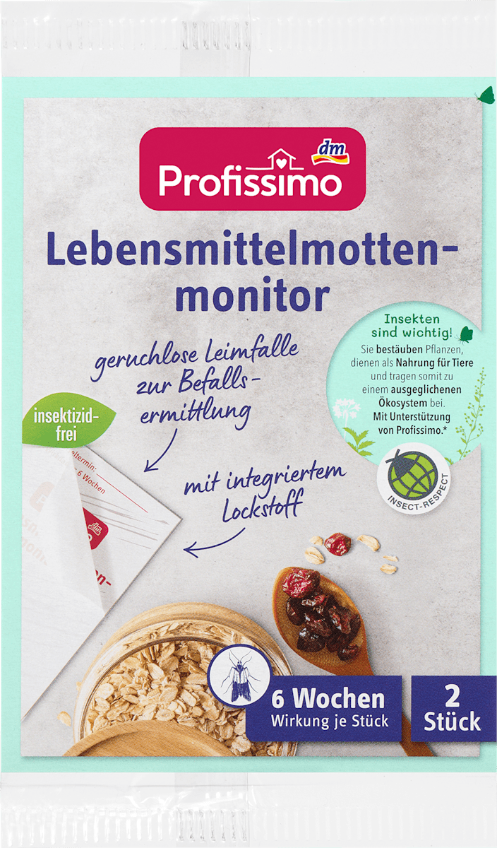 Lebensmittelmotten Monitor, 2 St