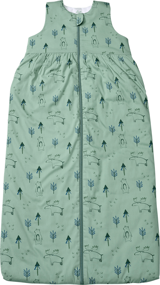 my little bear schlafsack Herding babybest Schlafsack, Motiv, 90 cm, Seitlich umlaufender Reißverschluss und Druckknöpfe, Beige Baby Kissen 200x80cm Design:Dschungel Xenith I